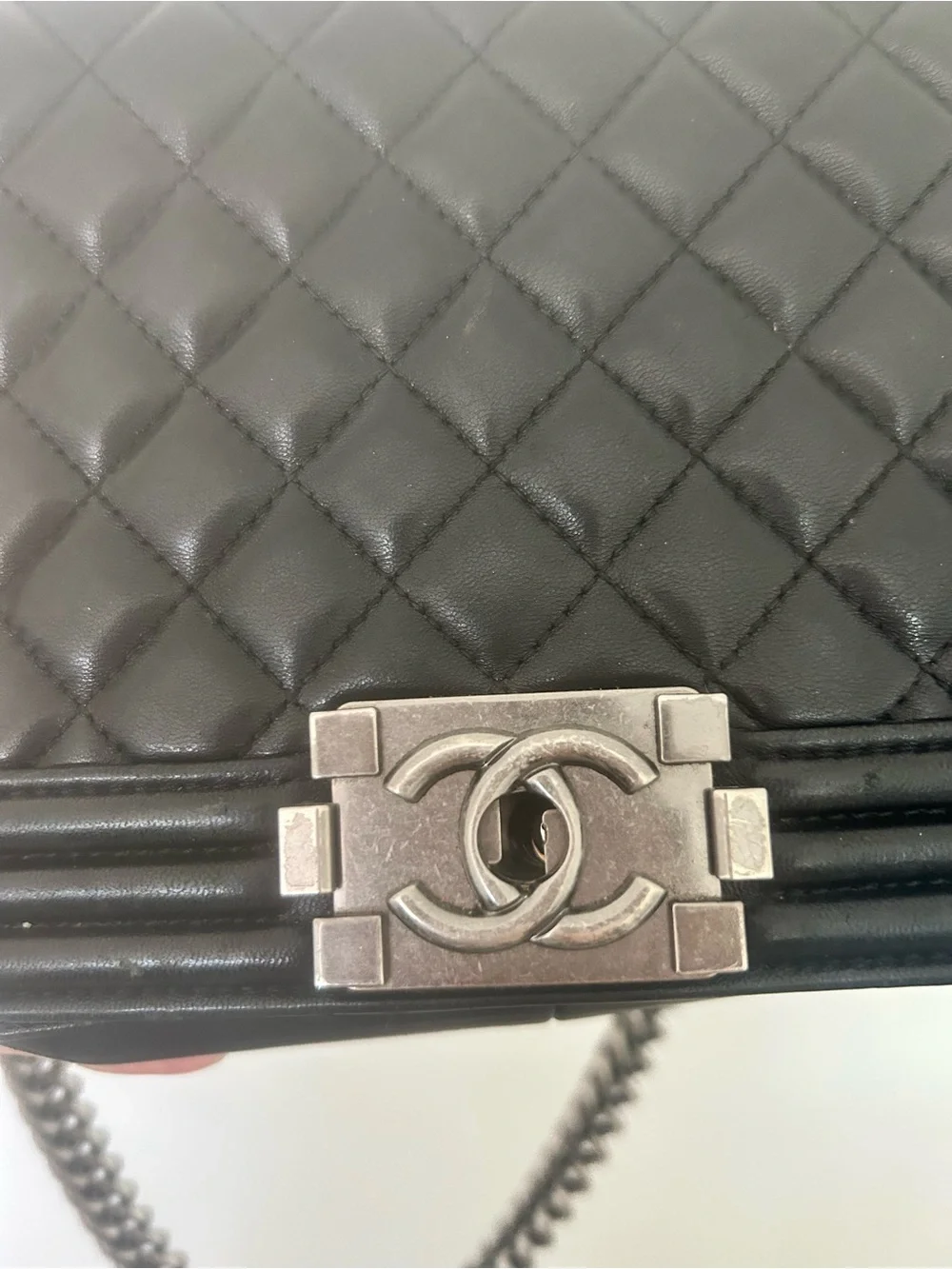 Other black quilted